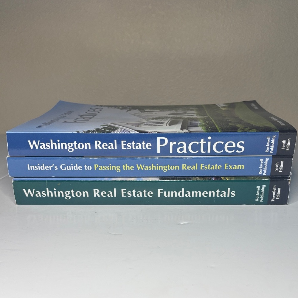 Washington Real Estate Practices & Fundamentals Study Set - Blue and Green